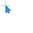 blue size 32 cursor