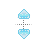 Vertical resize cursor