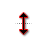 Vertical resize cursor
