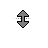Vertical resize cursor