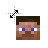 Minecraft Steve_diagonal#2 cursor