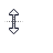 Vertical resize cursor