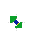 8-bit super Luigi diagonal 1 cursor