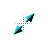 Diagonal resize 1 cursor