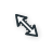 Diagonal resize 2 cursor