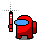 among us crew member draw cursor