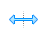 Horizontal resize cursor