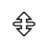 Vertical resize cursor