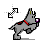dog diagonal resize left cursor