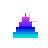 dark light cake cursor