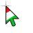 Italian or mexican Flag cursor