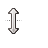 Vertical resize cursor