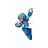 Mega Man Diagonal 1 cursor