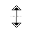 Vertical resize cursor