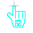 Cyan Location cursor