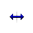 Horizontal resize cursor