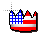 Patiotic patyu hat cursor
