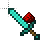 Dimond sword-background cursor