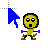 Crazy banana cursor