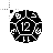 D12 White 2 cursor