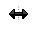 Horizontal resize cursor
