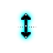 Vertical resize cursor