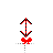 Verical Resize cursor