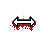 Horizontal resize cursor