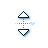 Vertical resize cursor