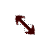 11-Diagonal Resize 1 (Red & Black) cursor