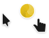 Light Yellow-Orange Captain Cursors preview