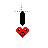 The Heart VR (Animated!) cursor