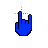 Blue Rock On cursor