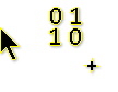 Binary Enchanced - Yellow Shadow Cursors cursor preview