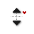 Vertical resize cursor