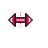 Horizontal resize cursor
