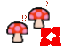 emoji mushroom Cursors preview