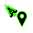 Black-Green_location cursor