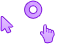 Purple Transparency Cursors cursor preview