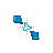 Diagonal1-Ice cursor