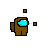 Brown diagonal 1 cursor