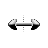 Horizontal resize cursor
