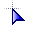 New Mini Blue Wedgie cursor