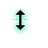Vertical resize cursor