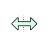 Horizontal resize cursor