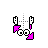 Violeta diagonal 1 cursor