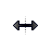 Horizontal resize cursor