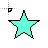 Light Blue Star cursor