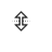 Vertical resize cursor