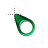 Emerald Hole Pin cursor